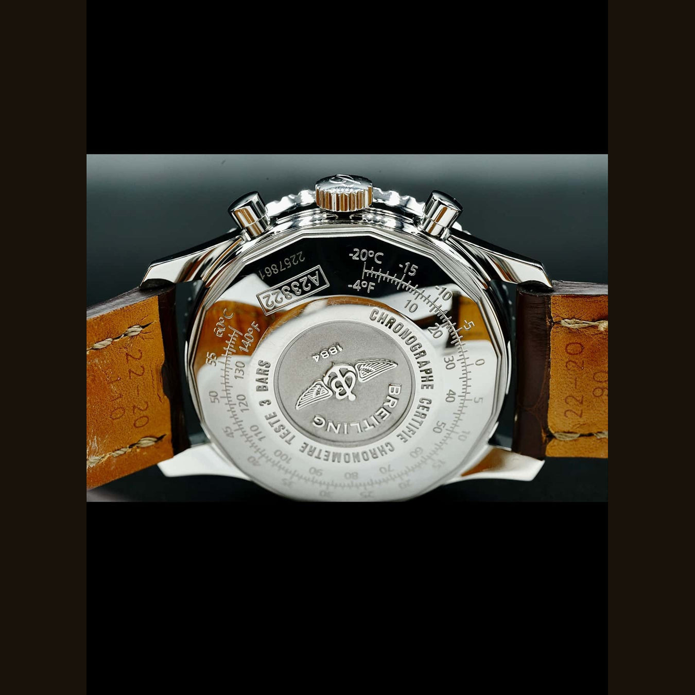 Breitling Old Navitimer Silver Dial A23322