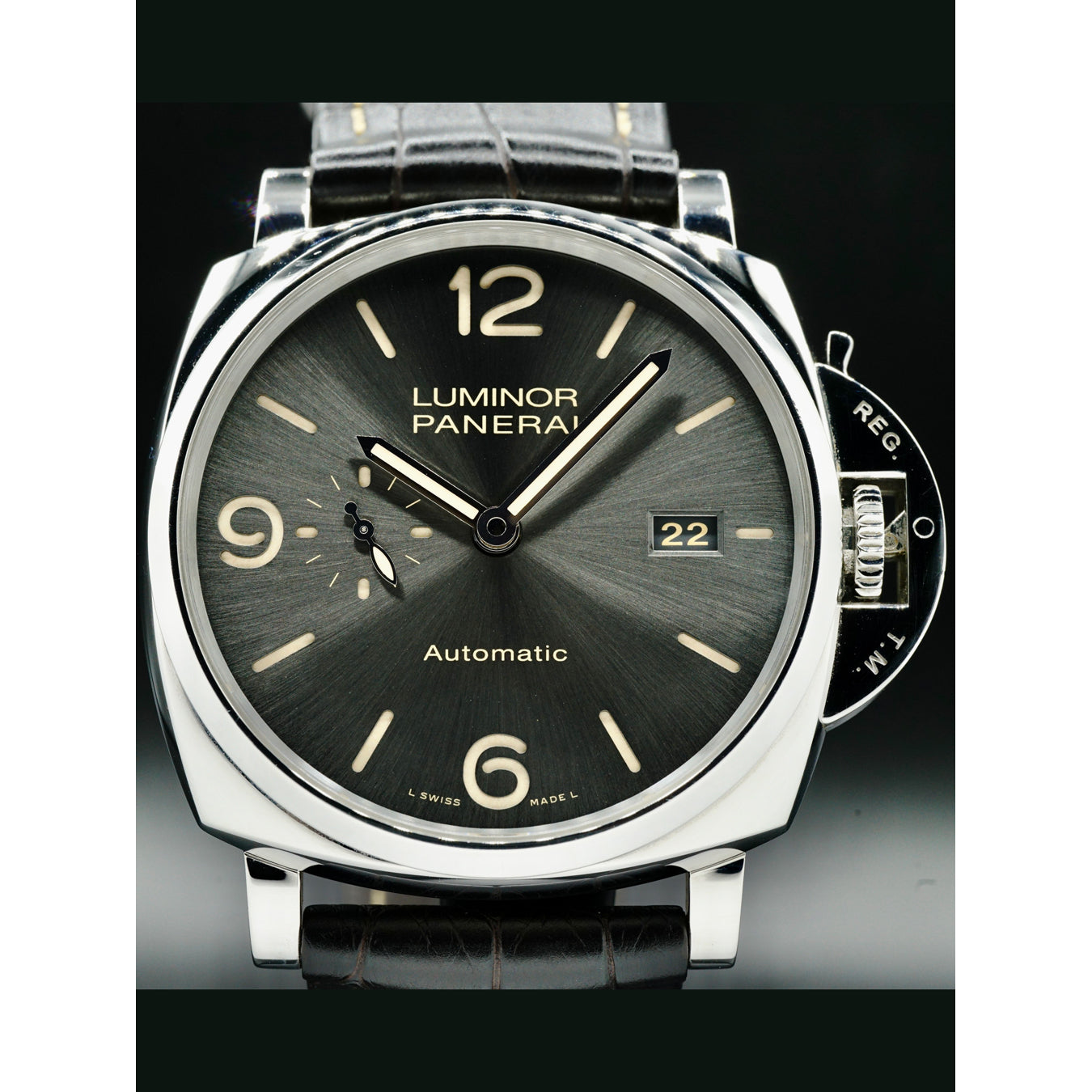 Panerai Luminor Due 45mm Grey Dial Steel PAM00943