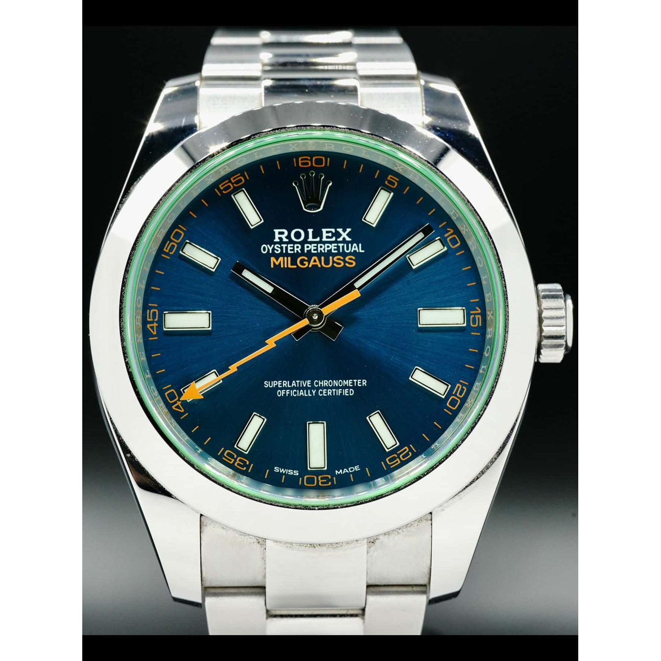 Rolex Oyster Perpetual Milgauss 40mm 116400GV