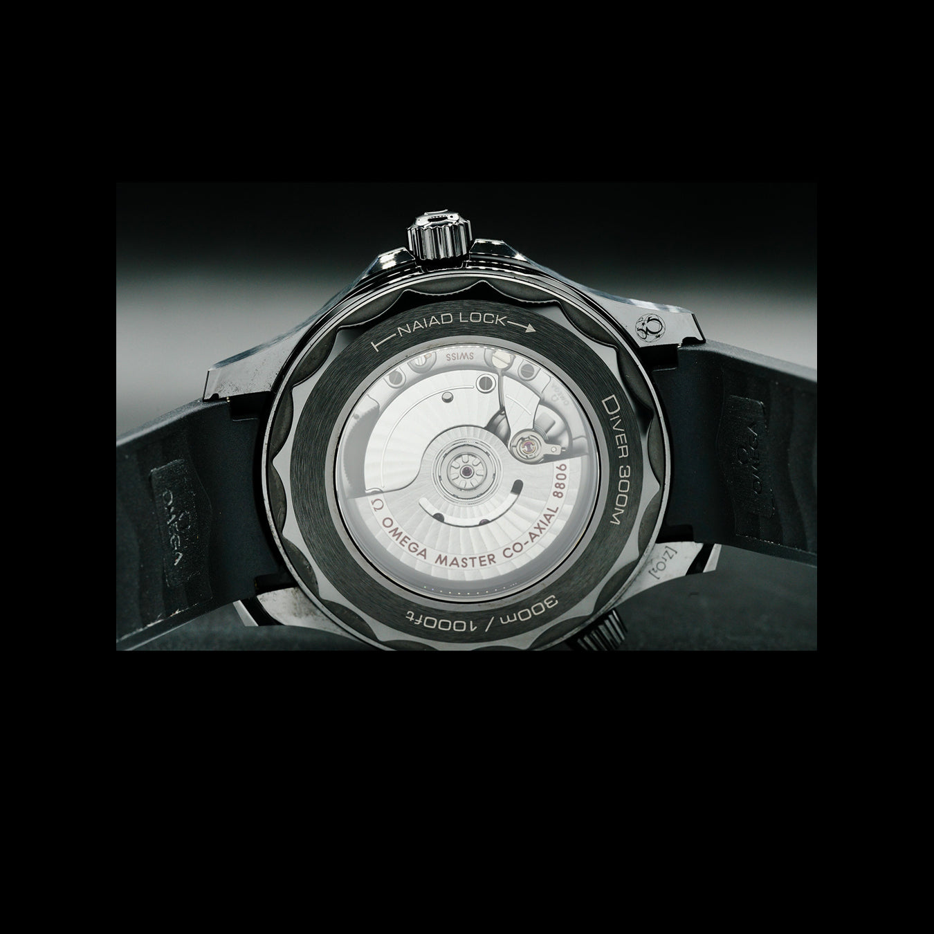 Omega Seamaster Diver 300 Black Ceramic Black Dial 210.92.44.20.01.003