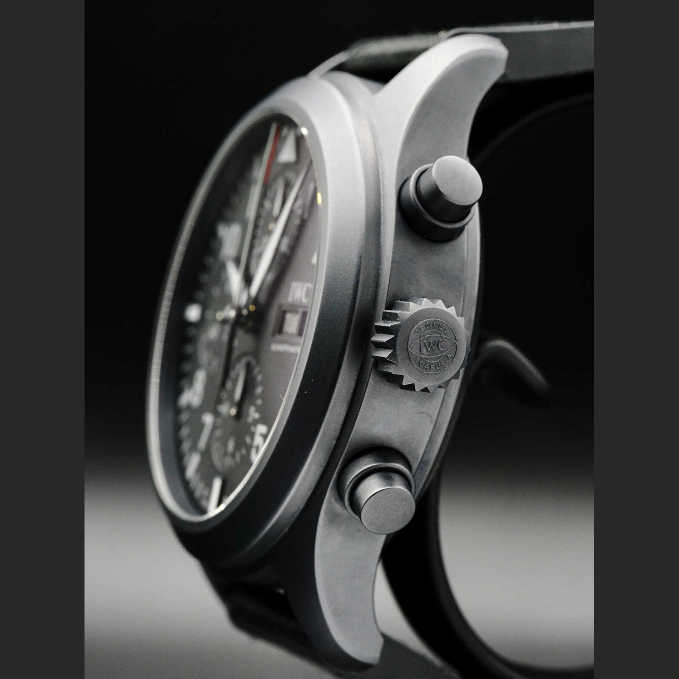 IWC Pilot Double Chronograph Top Gun Ceratanium IW371815