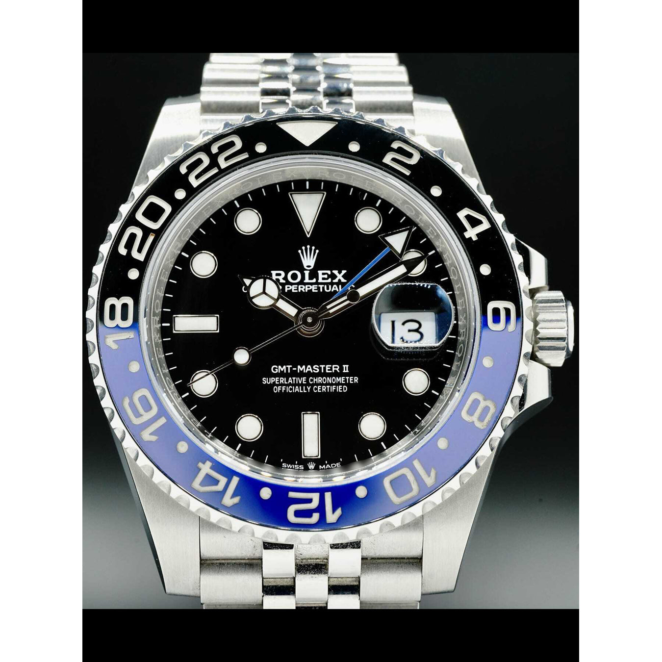 Rolex Oyster Perpetual Batman GMT-Master II 126710BLNR