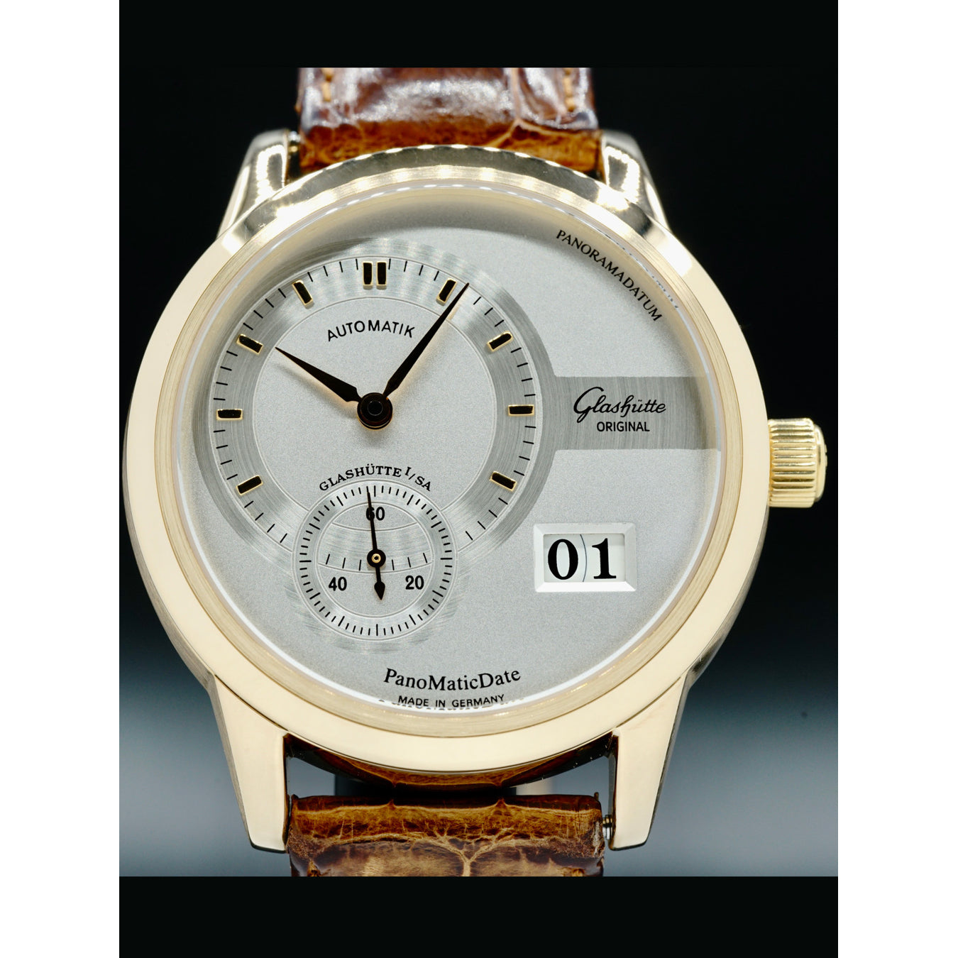 Glashütte Original PanoMaticDate 1-90-01-02-02-14