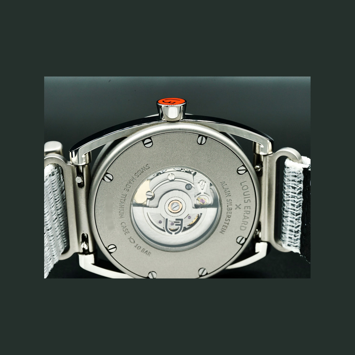 Le Regulateur Blanc Louis Erard x Alain Silberstein 85358TT01.BTT83