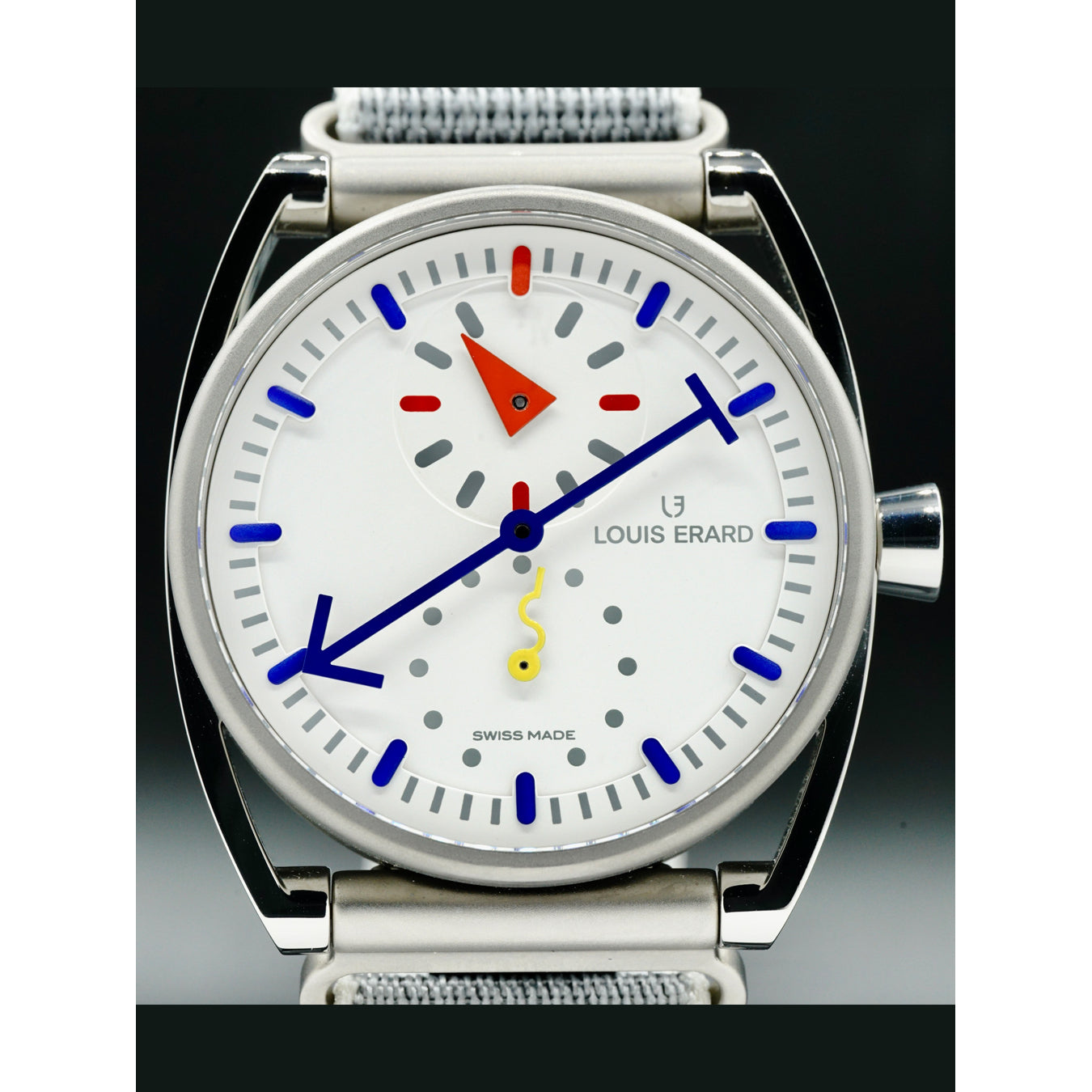 Le Regulateur Blanc Louis Erard x Alain Silberstein 85358TT01.BTT83