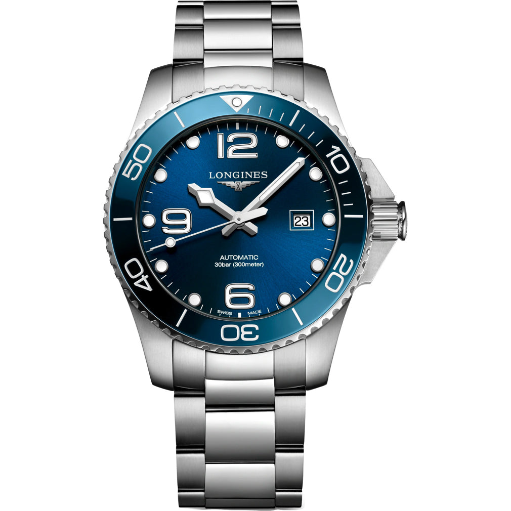 Longines Hydroconquest 43mm Blue Dial on Bracelet L3.782.4.96.6