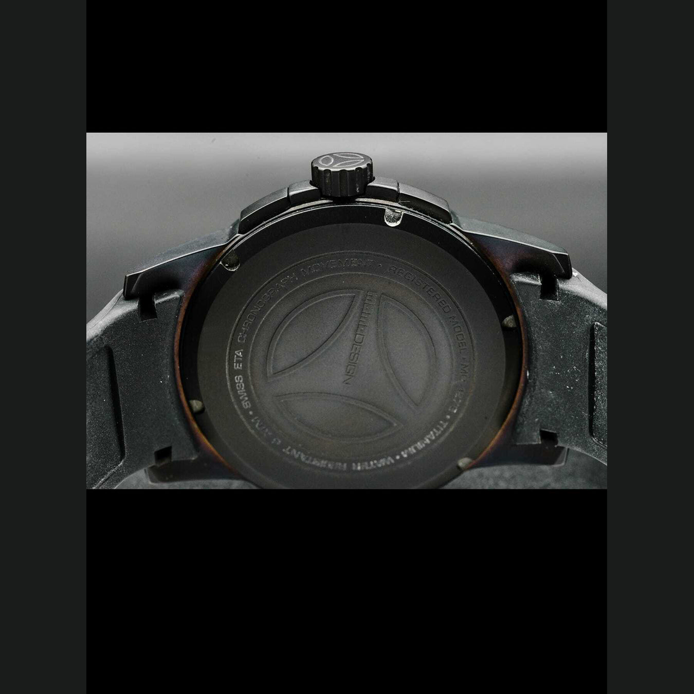 MOMODesign Pilot Titanium Chronograph MD1276BK-01BKBK-RB