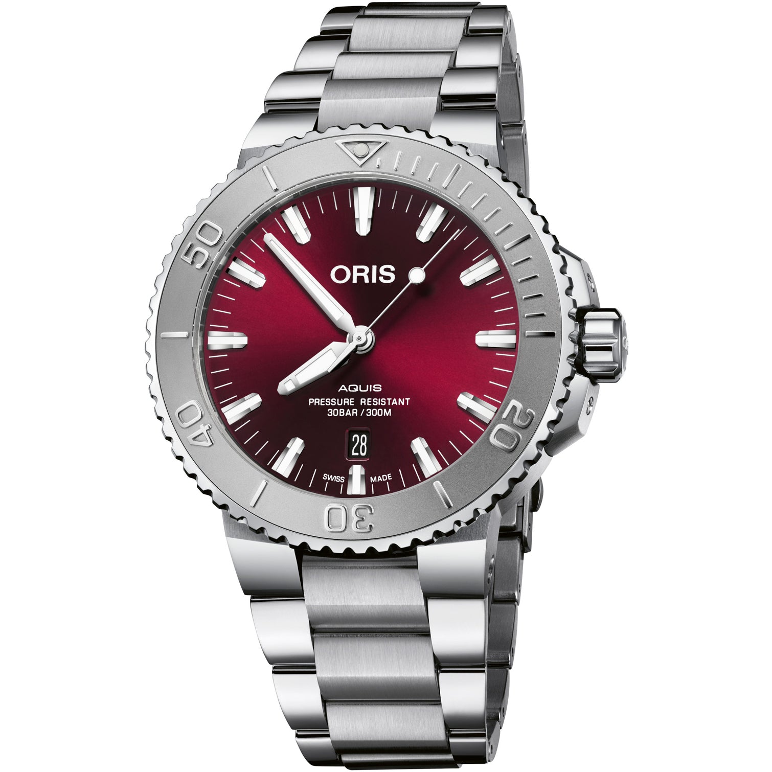 Oris Aquis Date Cherry Edition 01 733 7766 4158-07 8 22 05PEB