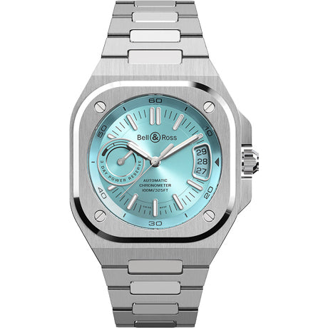 Bell & Ross BR-X5 Ice Blue on Bracelet