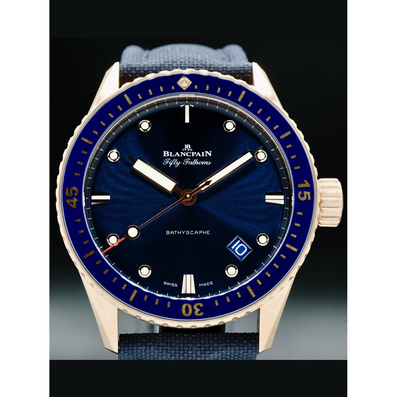 Blancpain 5000 36S40 O52A Fifty Fathoms Bathyscaphe