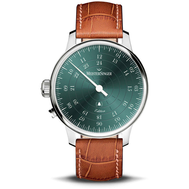 MeisterSinger Bell Hora Petrol Dial Left Handed