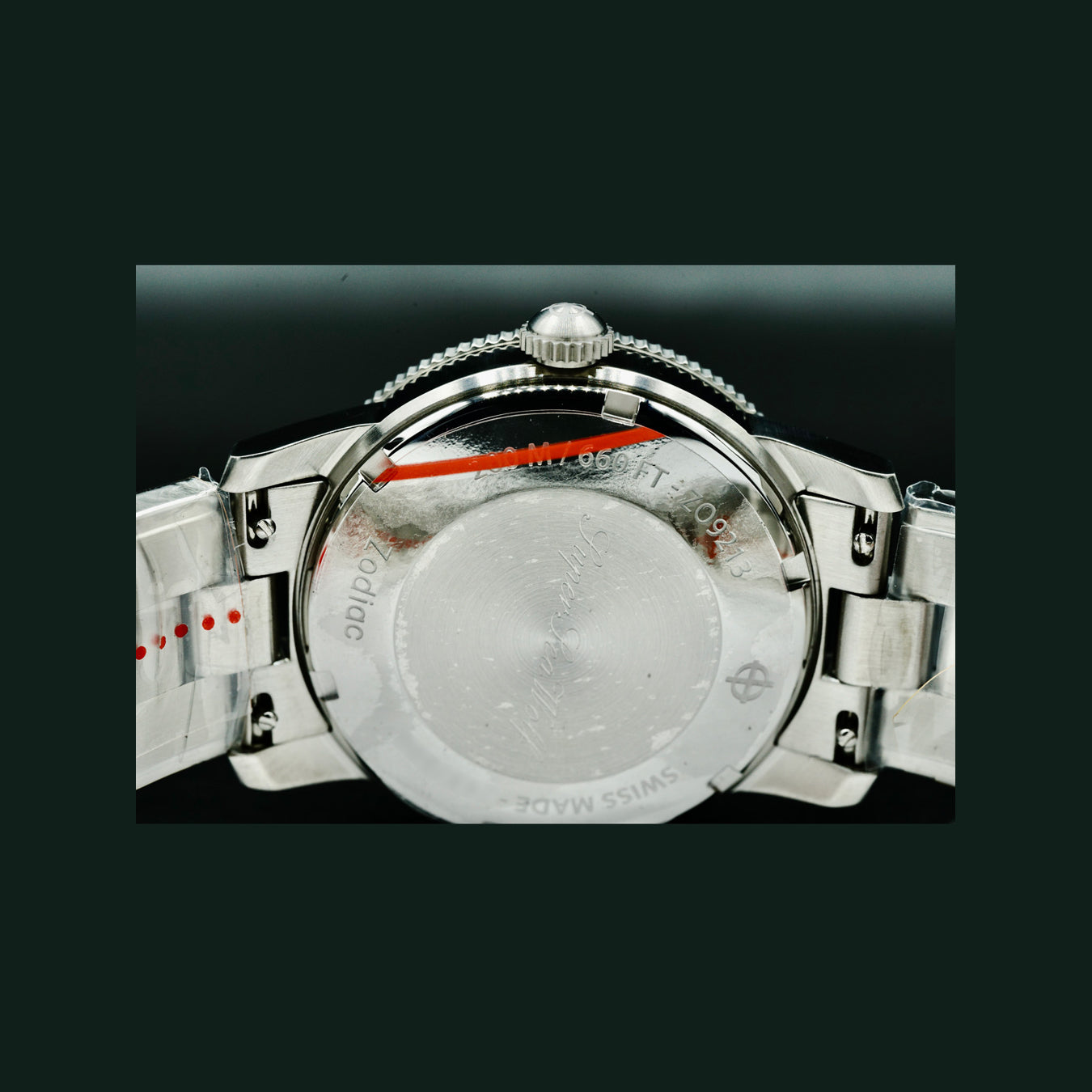 Zodiac Super Sea Wolf 1953 Diver on Bracelet ZO9213