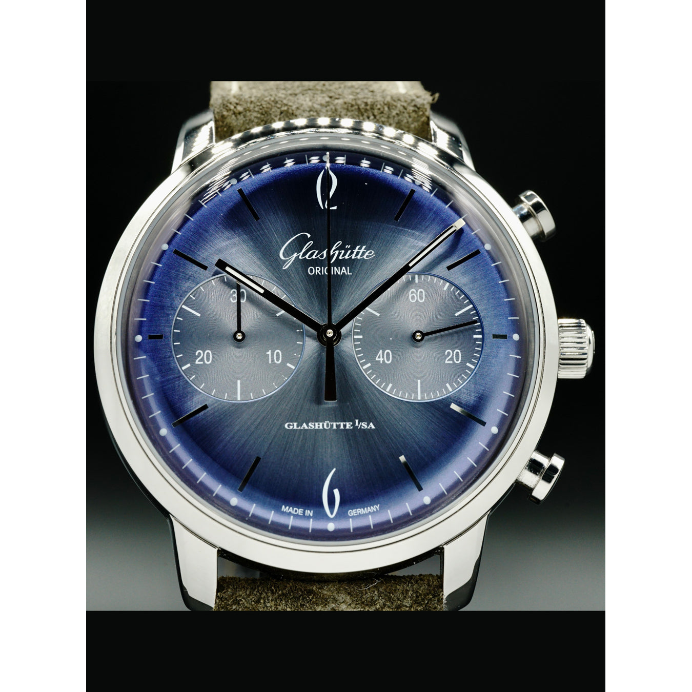 Glashütte Original Sixties Chronograph Glacier Blue 1-39-34-04-22-04