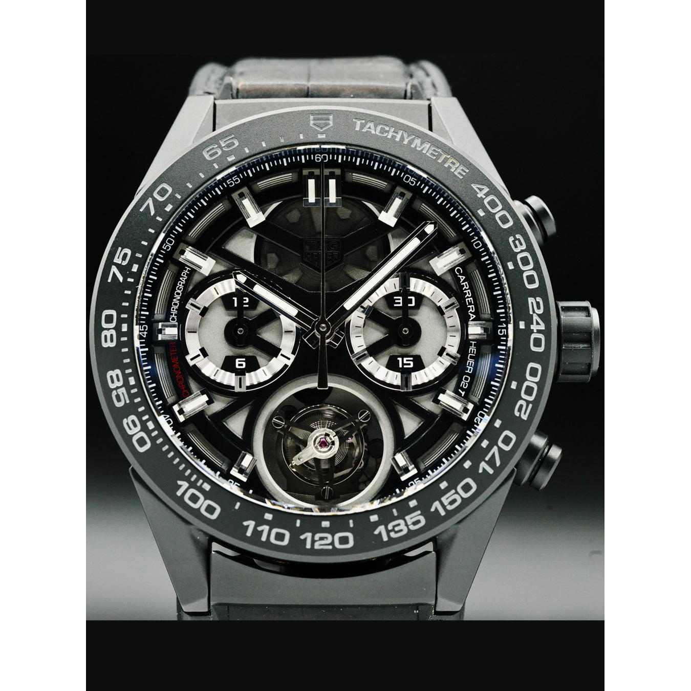 Tag Heuer Black Phantom Limited Edition Tourbillon Ceramic CAR5A90.FC6415