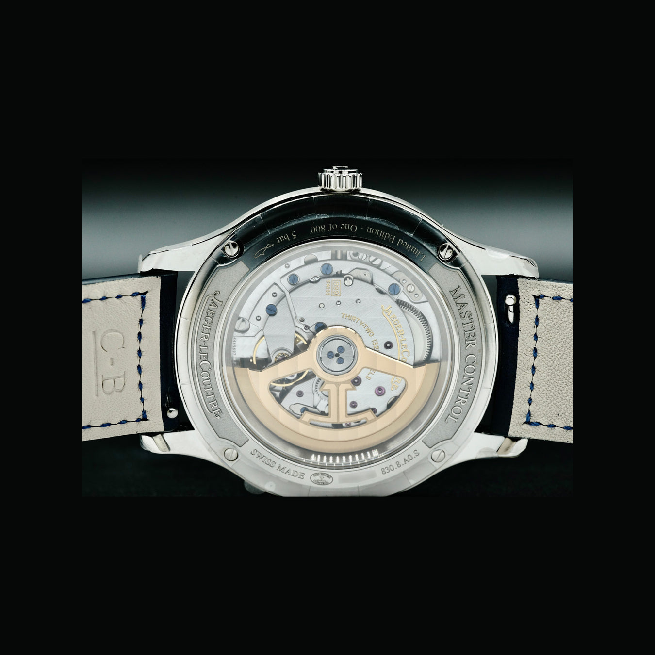 Jaeger LeCoultre Master Control Blue Dial Date Limited Edition Q4018480