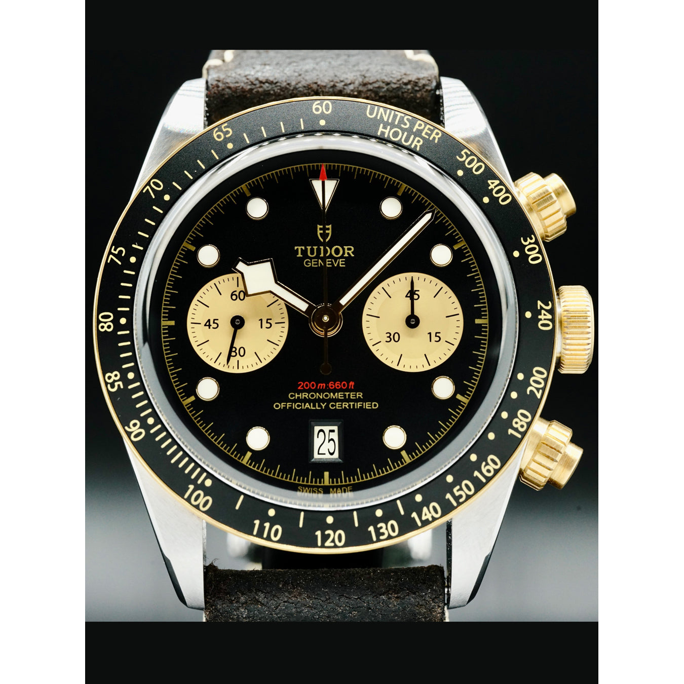 Tudor Black Bay Two Tone Chronograph 7937N