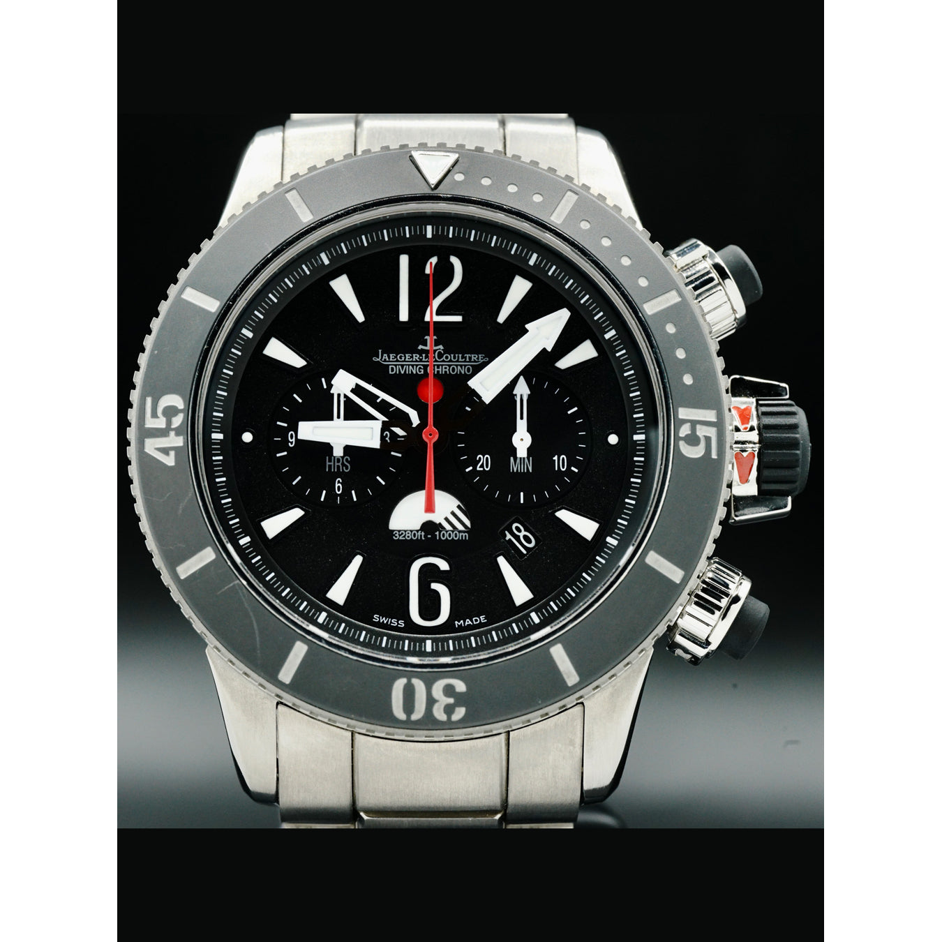Jaeger LeCoultre Compressor Diving Chronograph GMT Navy Seals Q178T670