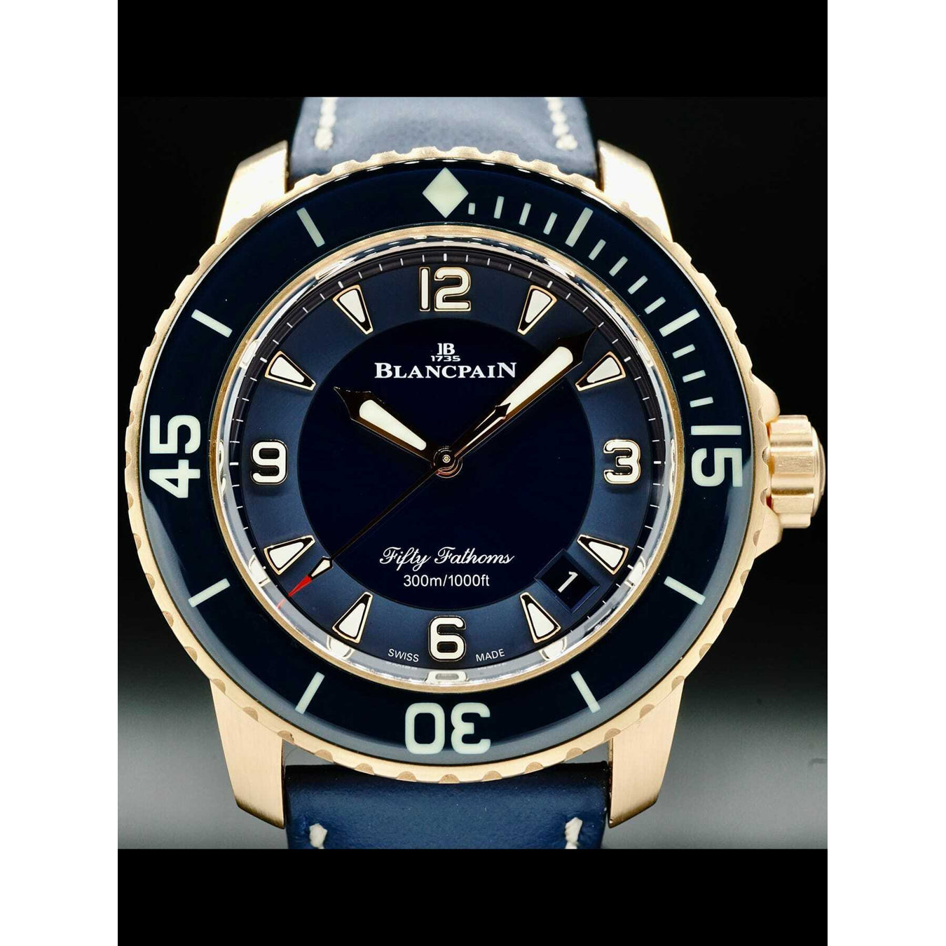 Blancpain Fifty Fathoms Automatic Ceramic 5015 3603C 63B