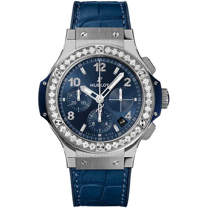 Hublot Big Bang Steel Blue Diamonds 341.SX.7170.LR.1204