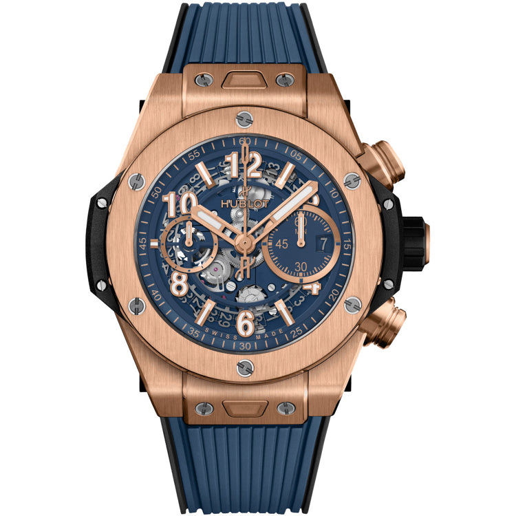 Hublot Big Bang Unico King Gold Blue 44mm 421.OX.5180.RX