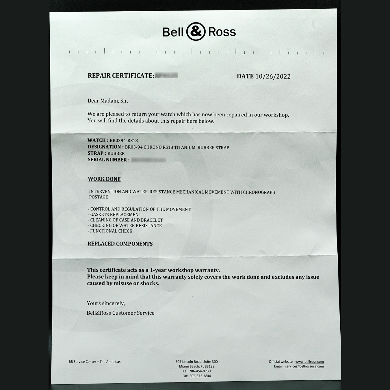Bell & Ross BR 03-94 R.S.18