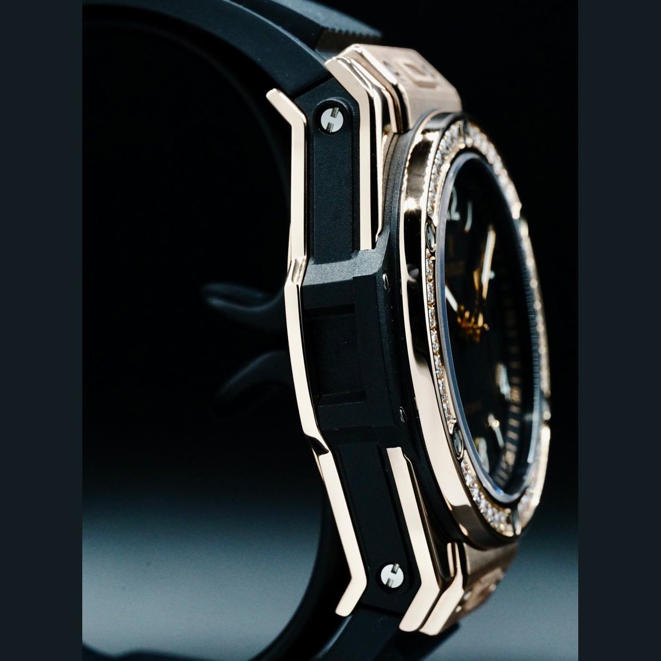 Hublot Big Bang One Click King Gold Diamonds 465.OX.1180.RX.1204