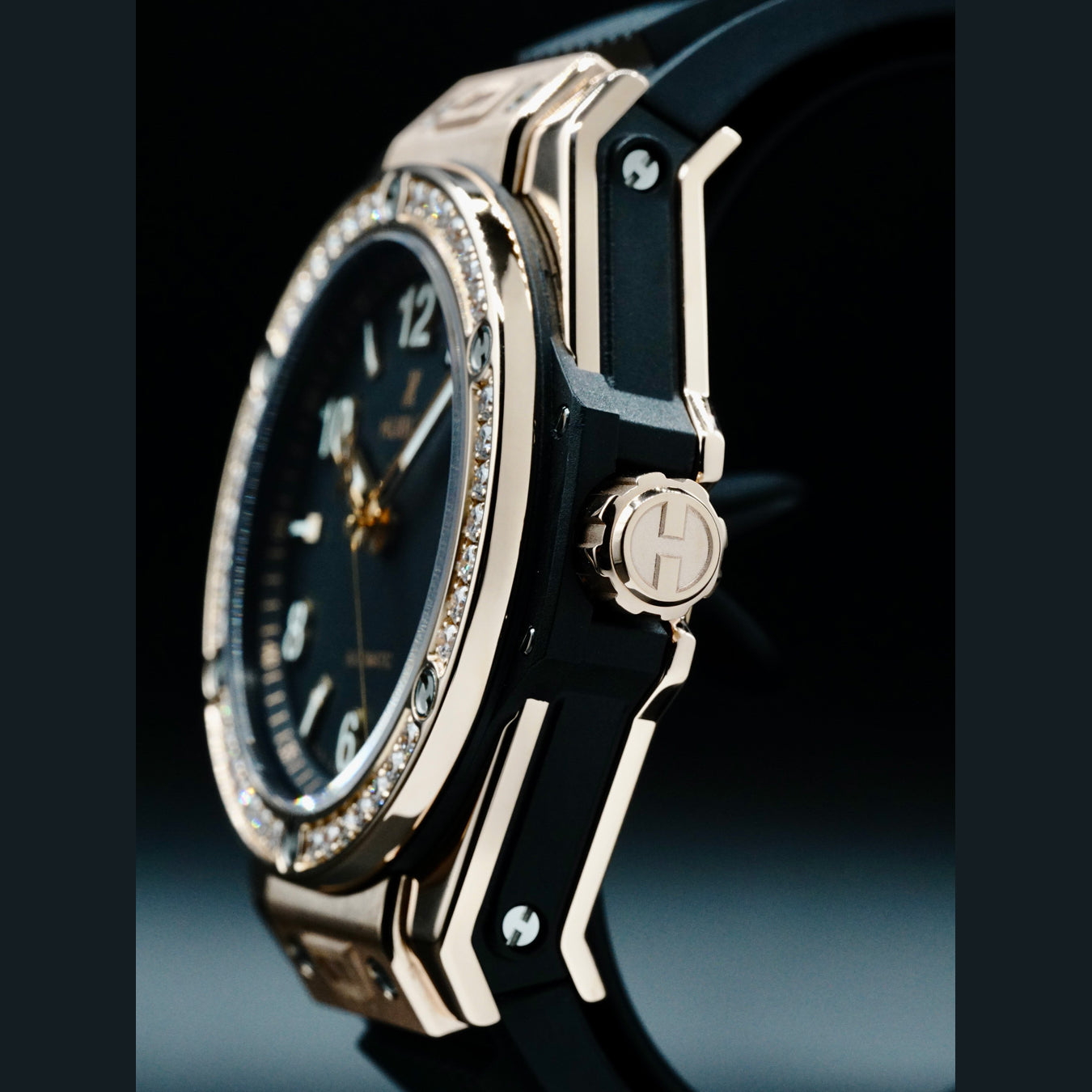 Hublot Big Bang One Click King Gold Diamonds 465.OX.1180.RX.1204
