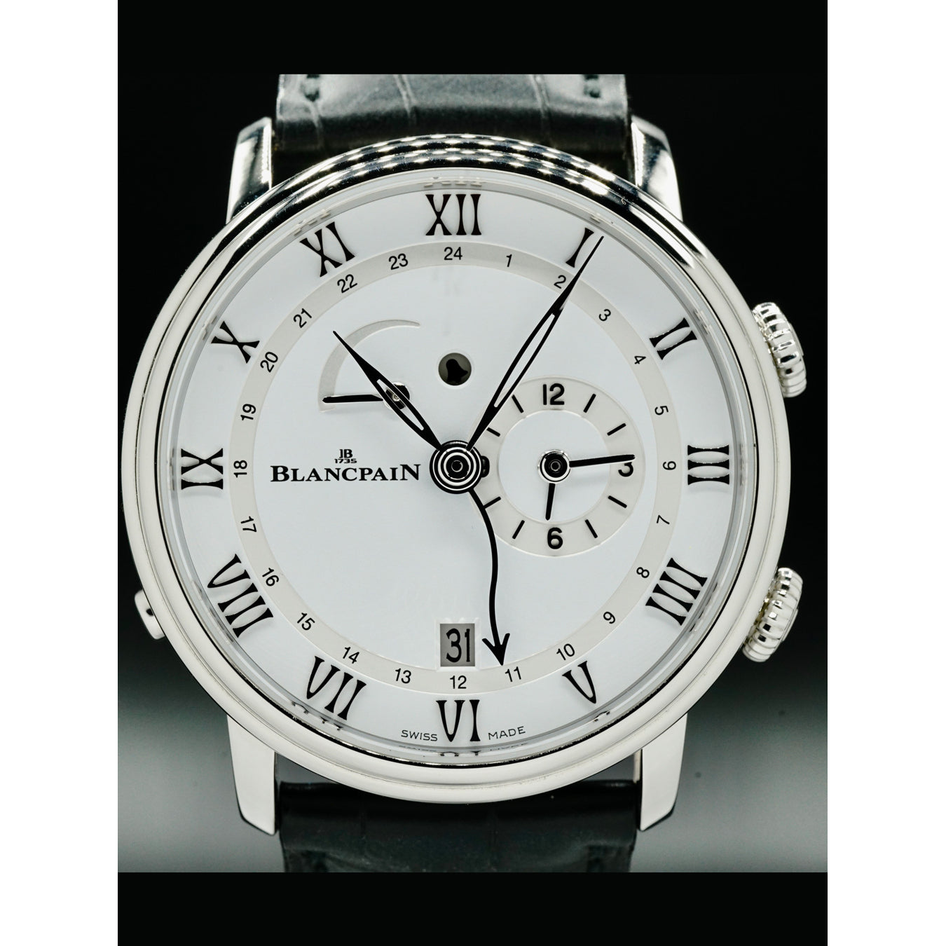 Blancpain Villeret Reveil GMT 6640-1127-55B
