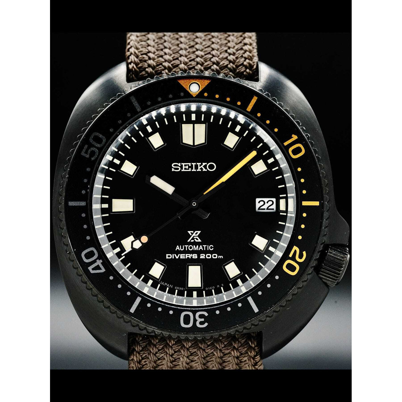 Seiko Prospex 1970 Mechanical Divers Modern Re-interpretation SPB257