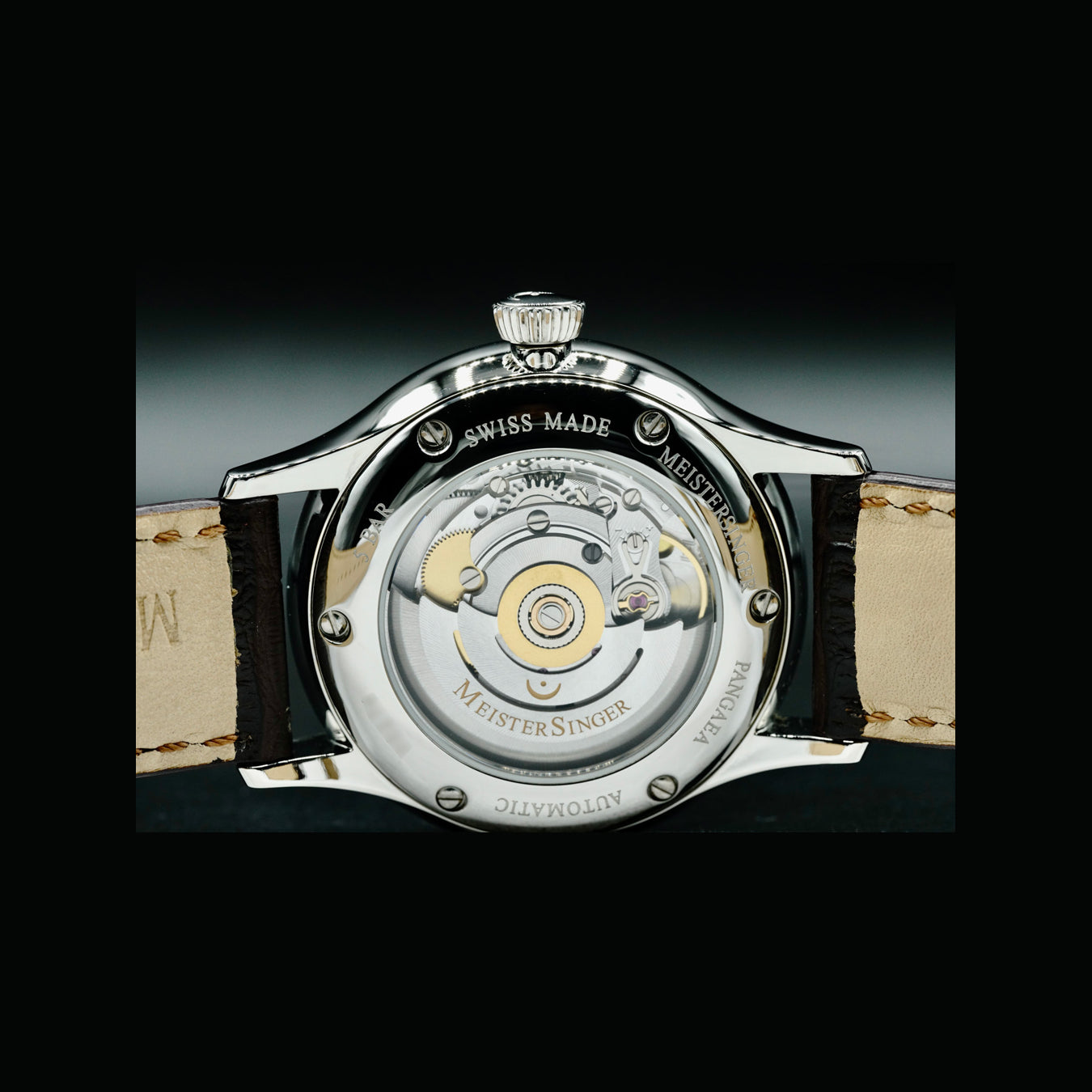MeisterSinger Pangaea Date Black Degradé PMD902D