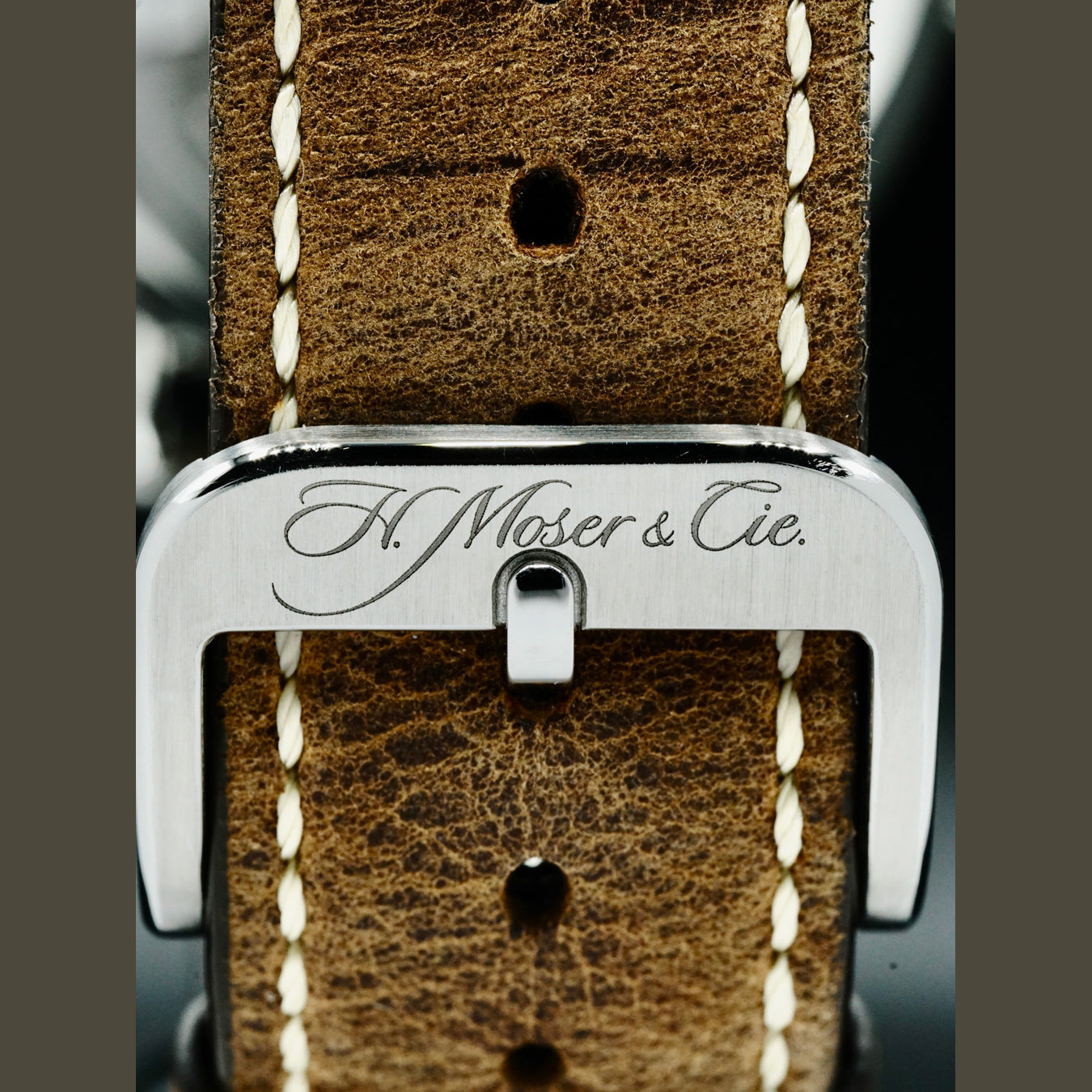 H. Moser and Cie. Heritage Centre Seconds Funky Blue 8200-1201