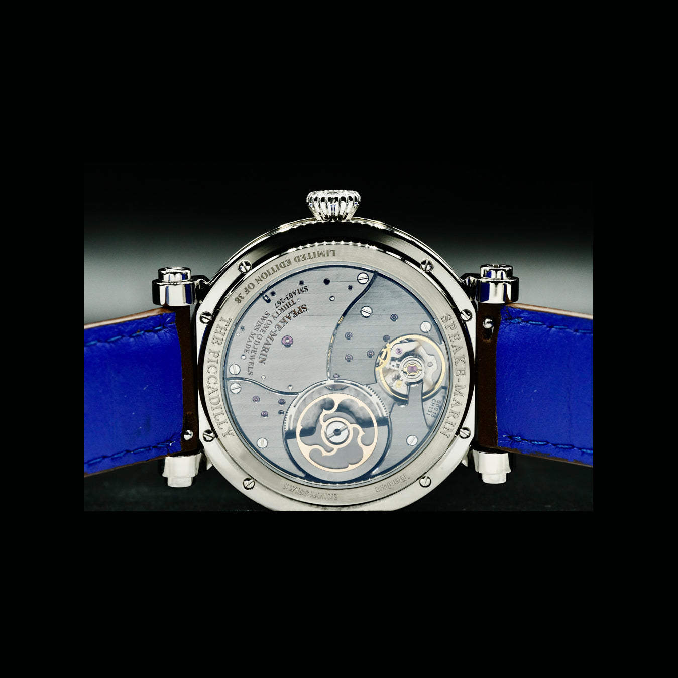 Speake-Marin Academic Metallic Blue 414212010