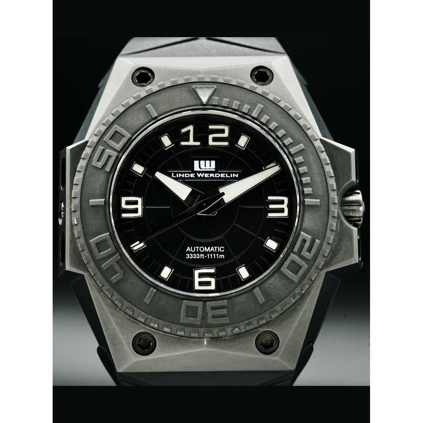 Rare Linde Werdelin Oktopus 1111m Black