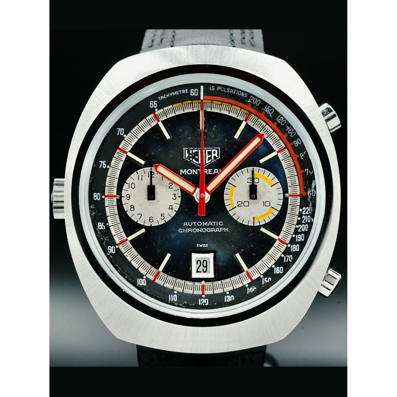 Vintage Heuer Montreal Automatic Chronograph