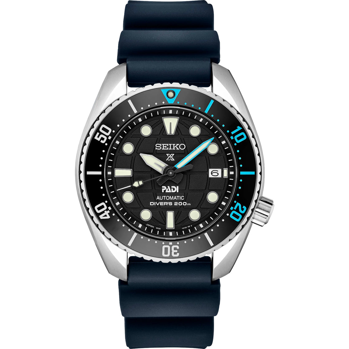 Seiko Prospex Sea Diver's Black Dial Padi SPB325