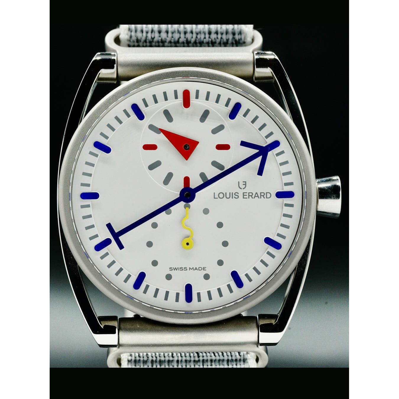 Louis Erard Le Regulateur Blanc Louis Erard x Alain Silberstein 85358TT01.BTT83