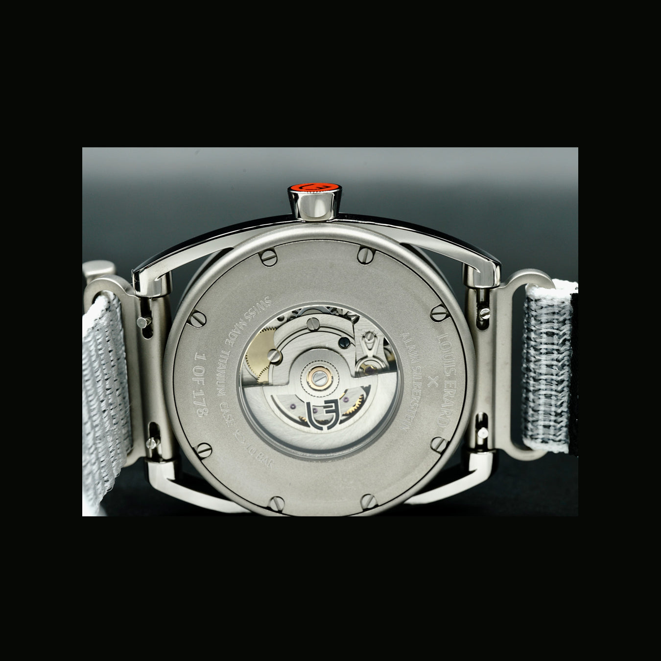 Louis Erard Le Regulateur Blanc Louis Erard x Alain Silberstein 85358TT01.BTT83