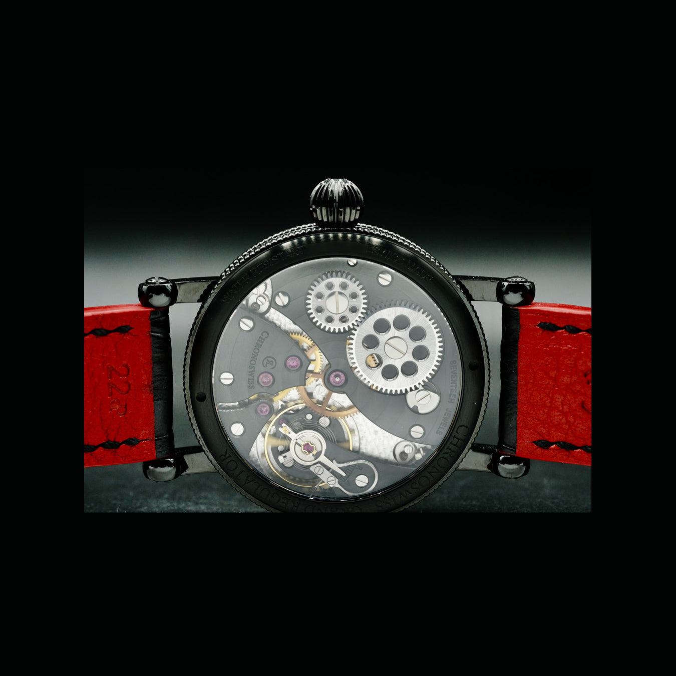 Chronoswiss Flying Grand Regulator Skeleton Red/Black CH-6725-REBK