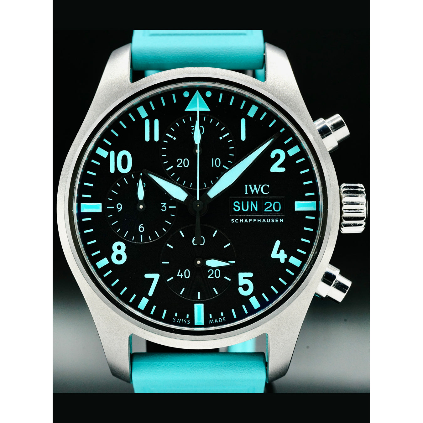 IWC Chronograph AMG Petronas Mercedes Edition Titanium IW388108