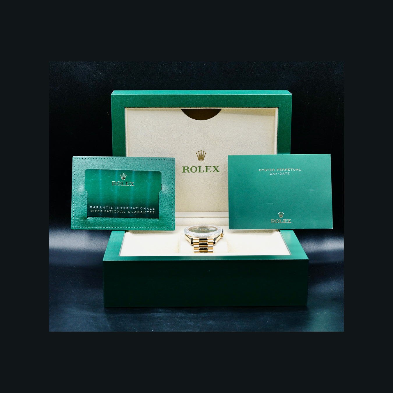 Rolex Day-Date 40 Green Dial 228238