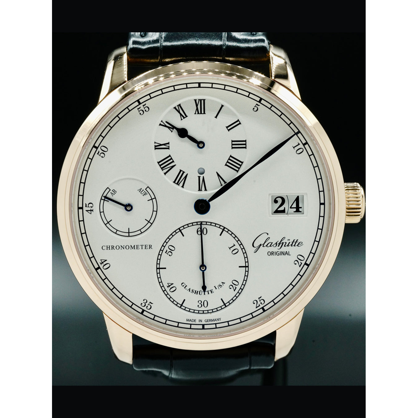 Glashütte Original Senator Chronometer Regulator Red Gold 1-58-04-04-05-04