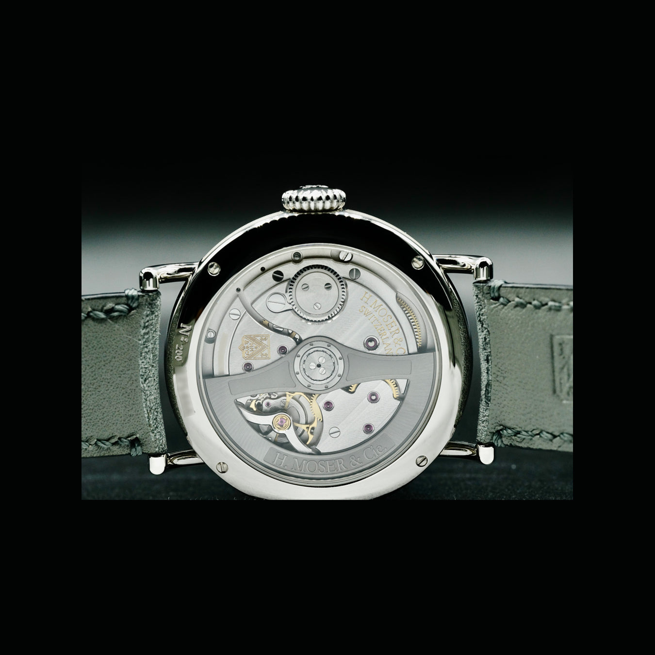 H. Moser and Cie. Heritage Dual Time 8809-1200