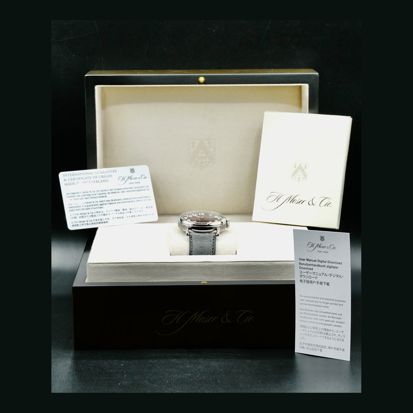 H. Moser and Cie. Heritage Dual Time 8809-1200
