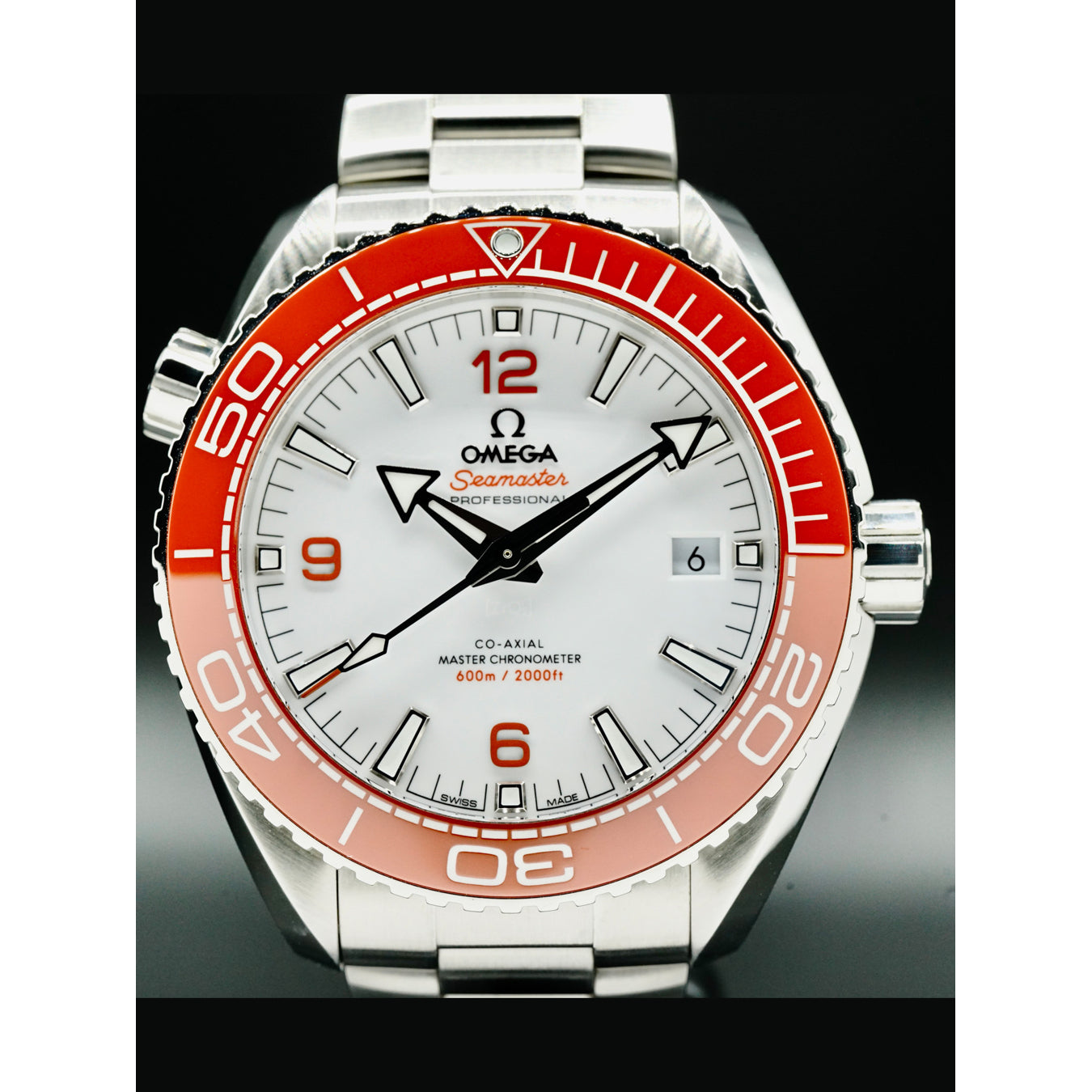 Omega Seamaster Planet Ocean 600M Master Chronometer Orange 215.30.44.21.04.001