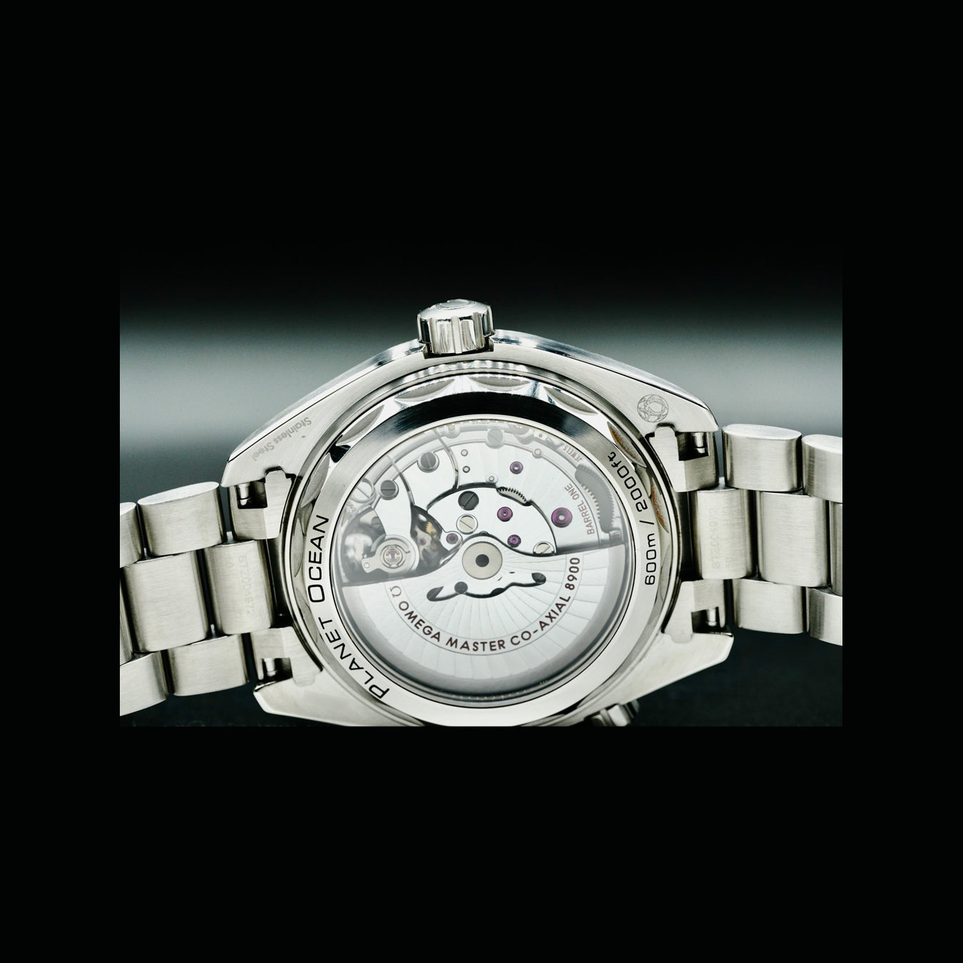 Planet Ocean 600M Omega Co‑Axial Master Chronometer 43.5 mm 215.33.44.21.03.001