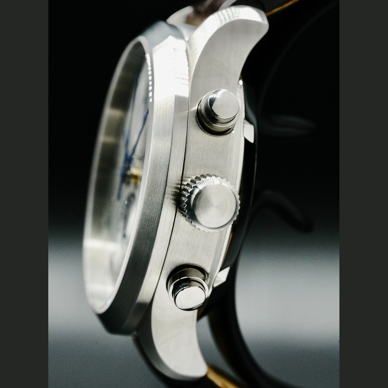 Schaumburg Watch Chronograph No 1 Silver Dial