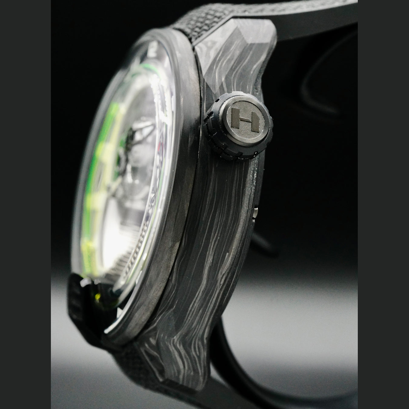 HYT H4 Gotham Green 151-CB-03-BF-RN