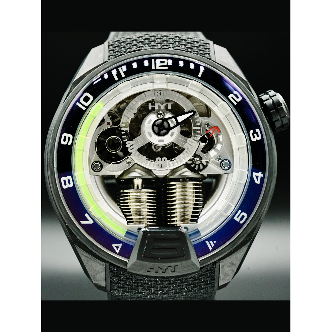 HYT H4 Gotham Green 151-CB-03-BF-RN