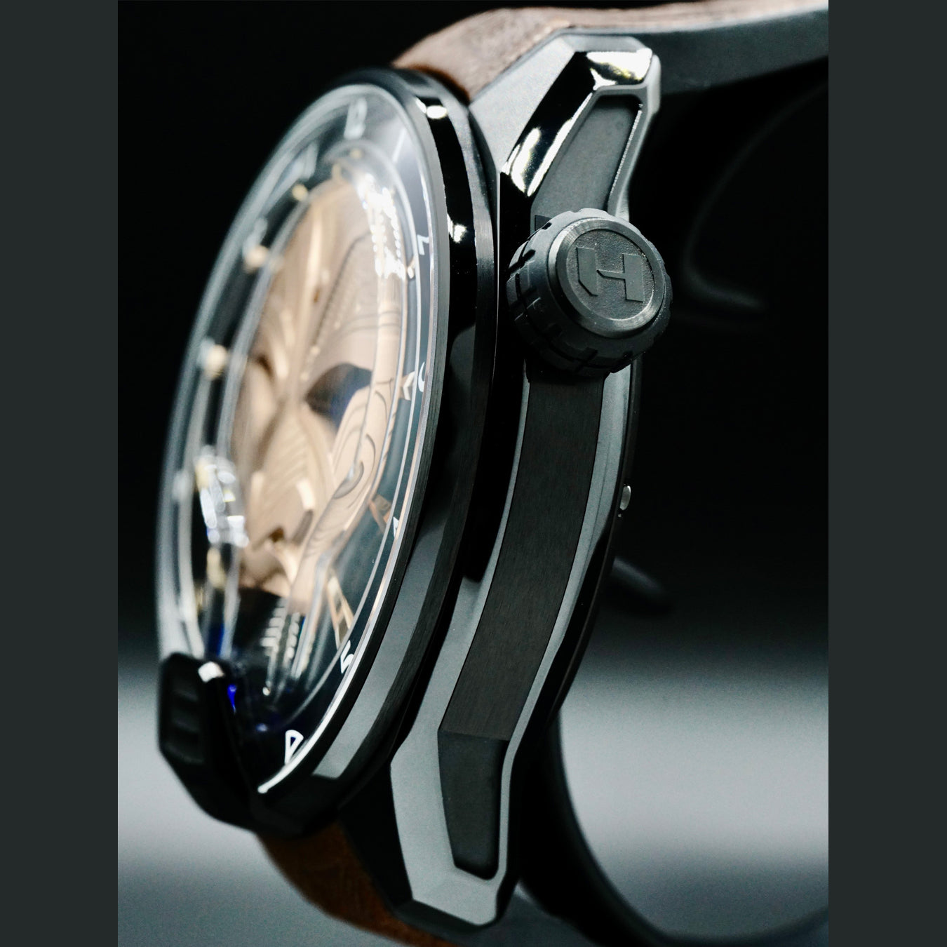 HYT Skull Bronze Rich Time 151-TD-81-BF-RA