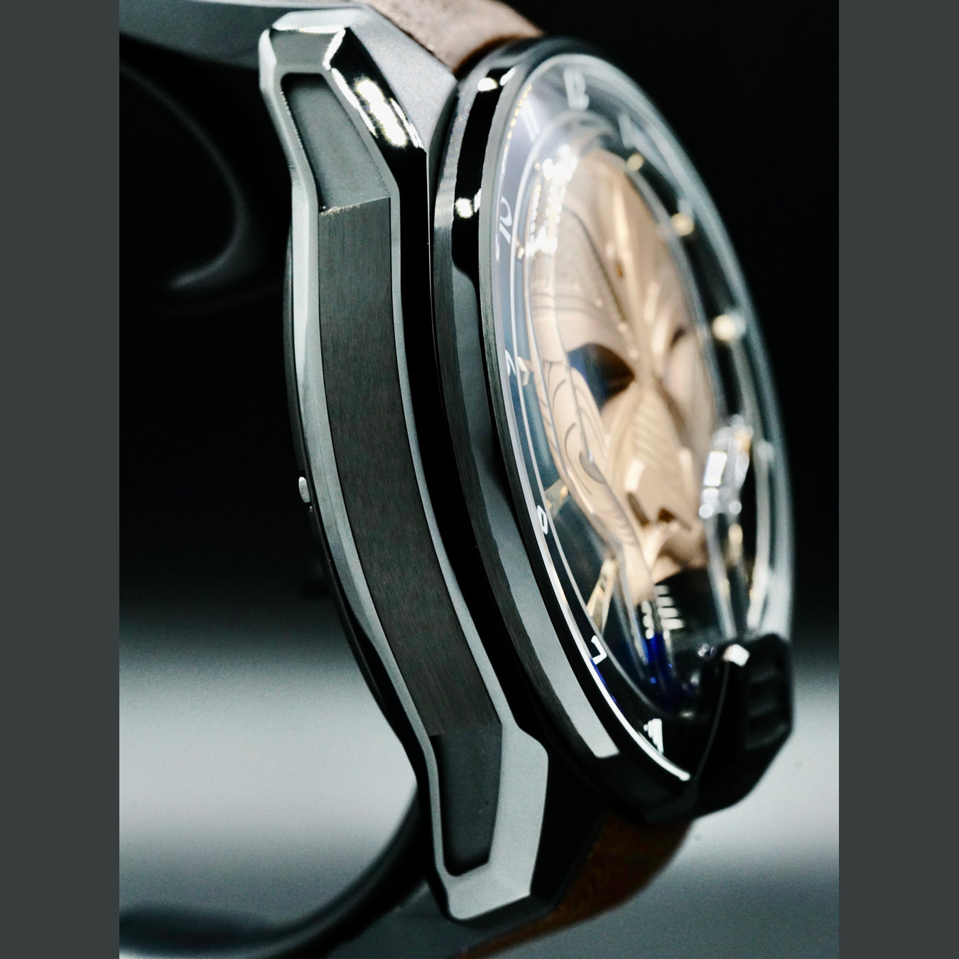HYT Skull Bronze Rich Time 151-TD-81-BF-RA